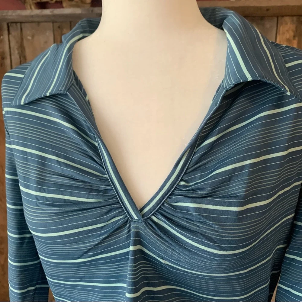 Tangents XL Collared Blouse - Picture 2 of 4